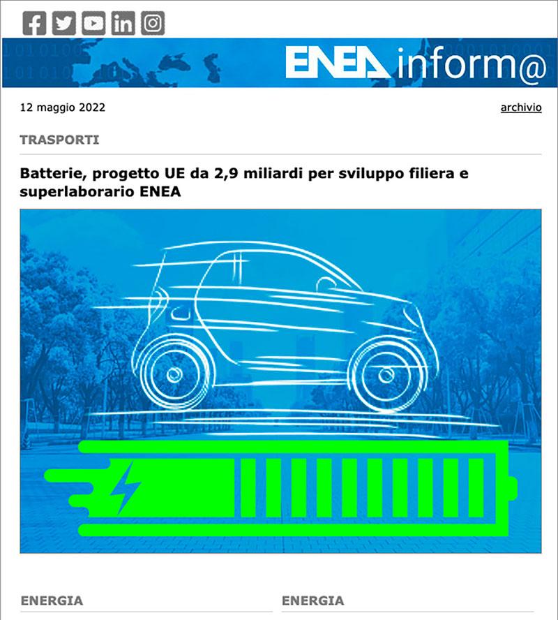 Eneainform@ 12 Maggio 2022 - Media