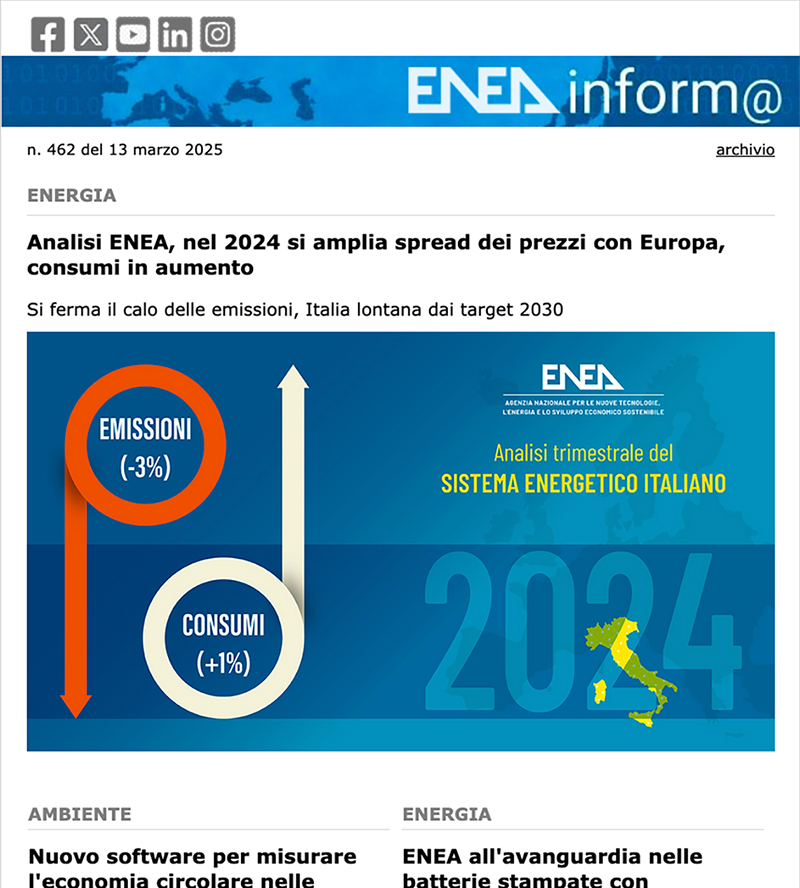 ENEAinform@ 462 del 13 marzo 2025