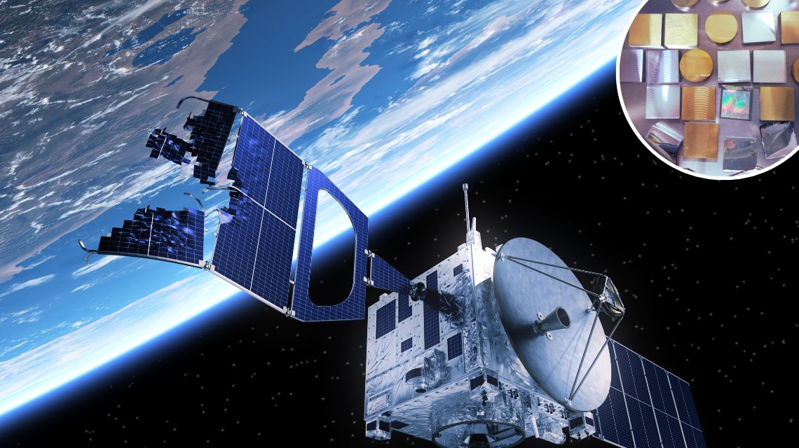 spazio satelliti materiali spaziali