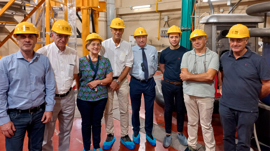 visit at the Frascati Neutron Generator