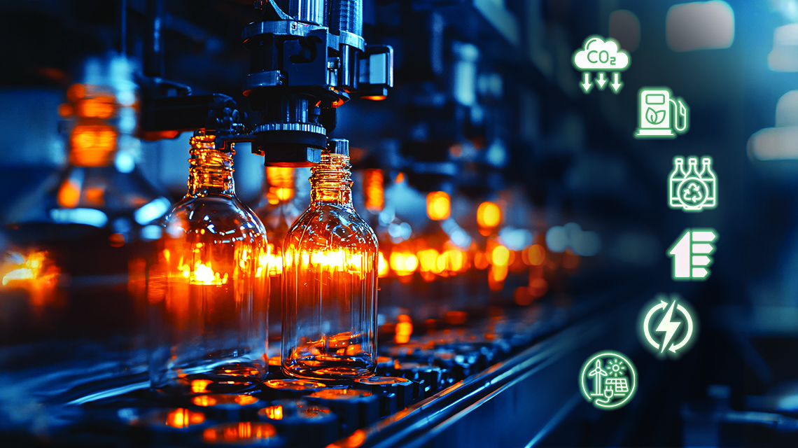 produzione e lavorazione del vetro